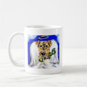 Airedale Terrier Angel Kaffeetasse (Links)