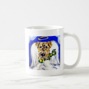 Airedale Terrier Angel Kaffeetasse