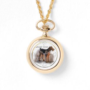 Airedale Terrier Art Armbanduhr