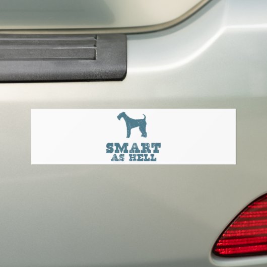 Airedale Terrier Autoaufkleber (Auf Auto)