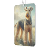 Airedale Terrier Autolufterfrischer (Links)