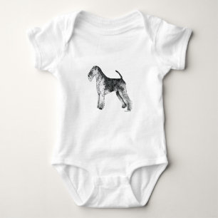 Airedale Terrier Baby Strampler