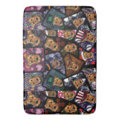 AIREDALE TERRIER BADEMATTE (Vorderseite Vertikal)