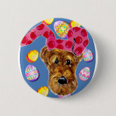 AIREDALE TERRIER BUTTON (Vorderseite)