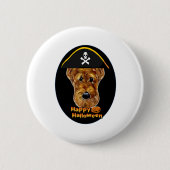 AIREDALE TERRIER BUTTON (Vorderseite)