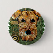 AIREDALE TERRIER BUTTON (Vorderseite)