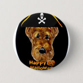 AIREDALE TERRIER BUTTON (Vorderseite)