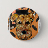 AIREDALE TERRIER BUTTON (Vorderseite)