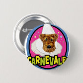 AIREDALE TERRIER BUTTON (Vorne & Hinten)