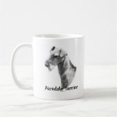 Airedale Terrier Charcoal Kaffeetasse (Links)