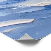 Airedale Terrier Christmas Boat Holiday Poster (Ecke)