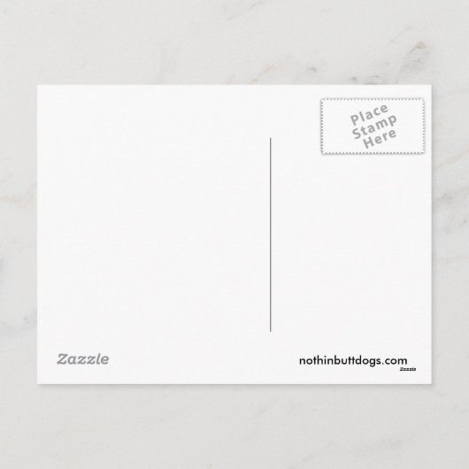 Airedale Terrier Christmas Feiertagspostkarte (Rückseite)