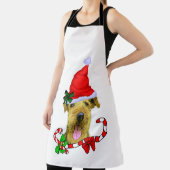 Airedale Terrier Christmas Schürze (InSitu)