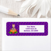 Airedale Terrier Dale-O-Lantern Labels (Insitu)