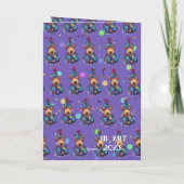 AIREDALE TERRIER DANKESKARTE (Rückseite)