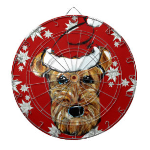 AIREDALE TERRIER DARTSCHEIBE