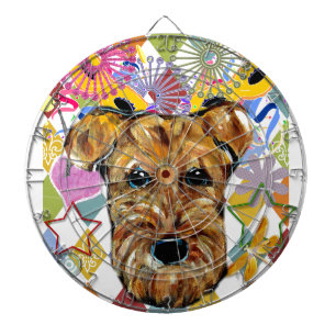 AIREDALE TERRIER DARTSCHEIBE