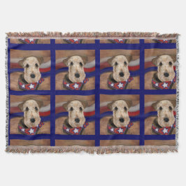 AIREDALE TERRIER DECKE