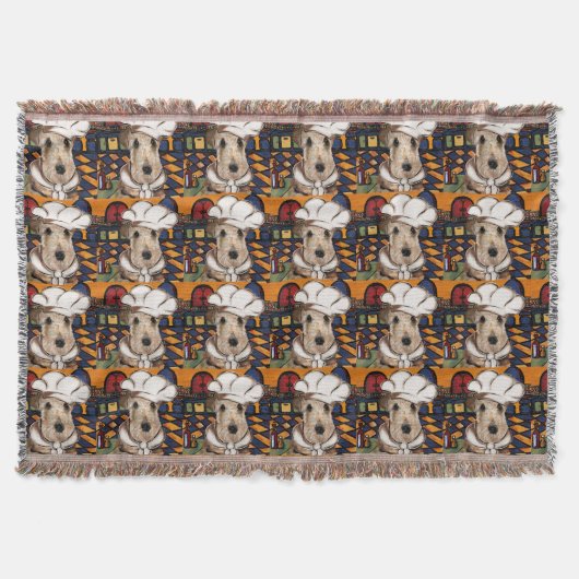 Airedale Terrier Decke (Vorderseite)