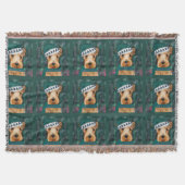 Airedale Terrier Decke (Vorderseite)