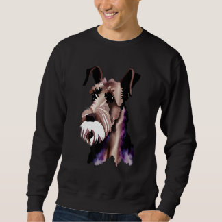 Airedale Terrier dog breeds quotes Family Jokes Sweatshirt