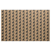 Airedale Terrier Dog Fabric Stoff (Yard (91,4 cm))