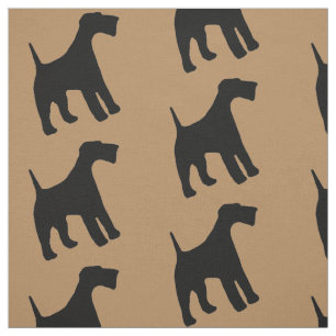 Airedale Terrier Dog Fabric Stoff