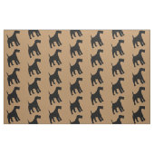 Airedale Terrier Dog Fabric Stoff (Fat Quarter (45,7 x 55,9 cm))