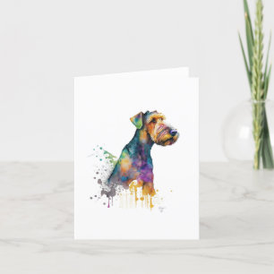 Airedale Terrier Dog Feiertagskarte