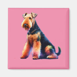 Airedale Terrier Dog Magnet