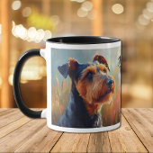 Airedale Terrier Dog Portrait Tasse