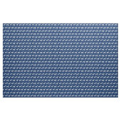 Airedale Terrier Dog Silhouette Pet Navy Blue Stoff (Yard (91,4 cm))