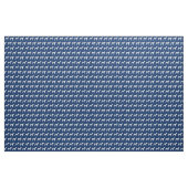 Airedale Terrier Dog Silhouette Pet Navy Blue Stoff (Yard (91,4 cm))