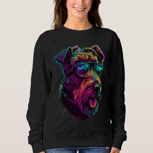 Airedale Terrier Dogs Airedale Terriers Sweatshirt (Vorderseite)
