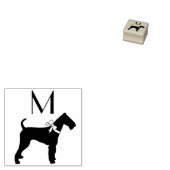 Airedale Terrier Doppy Puppy Gummistempel (Stempel)