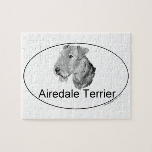 Airedale Terrier Euro-Typ Puzzle