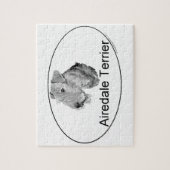 Airedale Terrier Euro-Typ Puzzle (Vertikal)