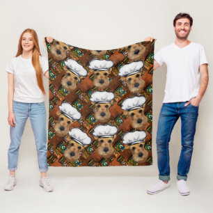 Airedale Terrier Fleecedecke