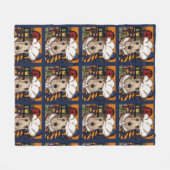 Airedale Terrier Fleecedecke (Vorderseite (Horizontal))