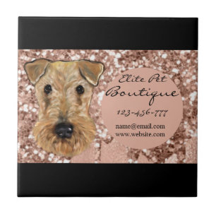 AIREDALE TERRIER FLIESE
