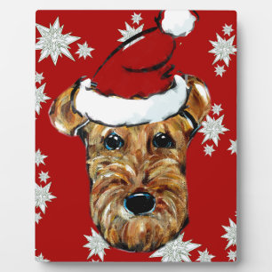 AIREDALE TERRIER FOTOPLATTE