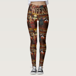 AIREDALE TERRIER  & FREUNDE       LEGGINGS