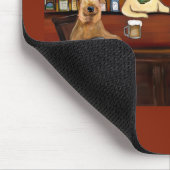 AIREDALE TERRIER & FREUNDE MOUSEPAD (Ecke)