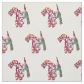 Airedale Terrier Geschenke, Airedale Terrier Stoff (Muster)