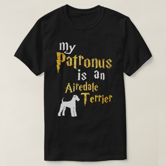 Airedale Terrier Geschenke Airedale Terrier T-Shirt (Design vorne)