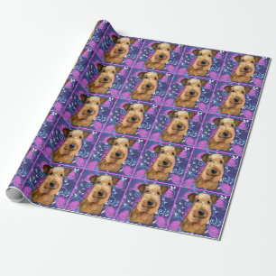 Airedale Terrier Geschenkpapier