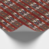 Airedale Terrier Geschenkpapier (Ecke)