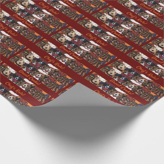 Airedale Terrier Geschenkpapier (Ecke)