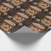 AIREDALE TERRIER GESCHENKPAPIER (Ecke)