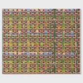 Airedale Terrier Geschenkpapier (Flach)